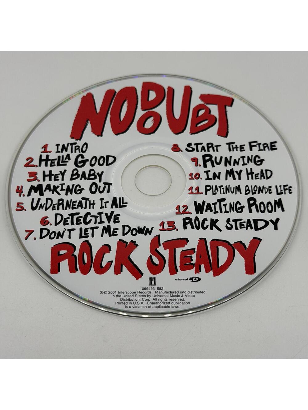 No Doubt - Rock Steady (2001) - Audio CD - Rock - Picture 2 of 3